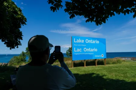 Ontario means lake of shining waters
